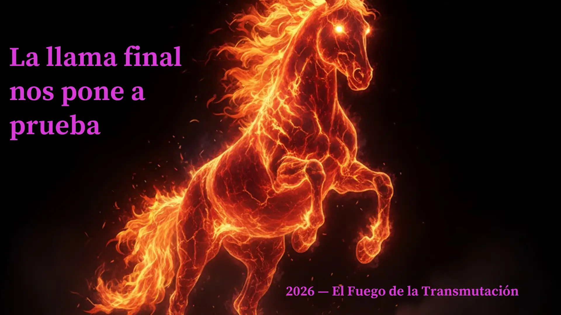 “El Año del Caballo de Fuego 2026”