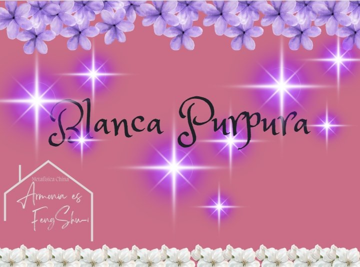 BLANCA PÚRPURA