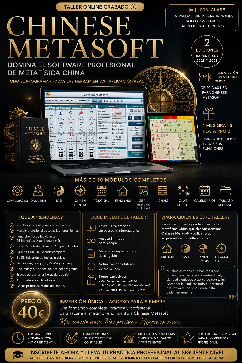 DOMINA CHINESE METASOFT COMO UN PROFESIONAL